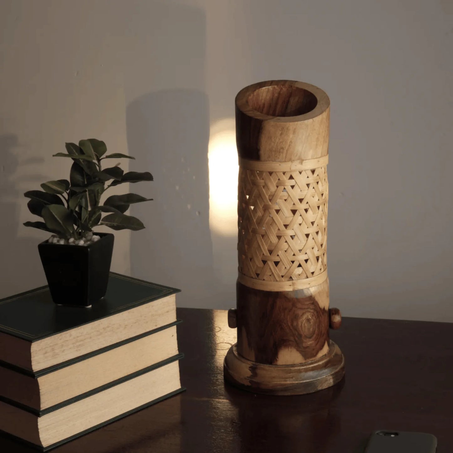Canon Table Lamp | Wooden Lamps| Sustainable lamps image 4