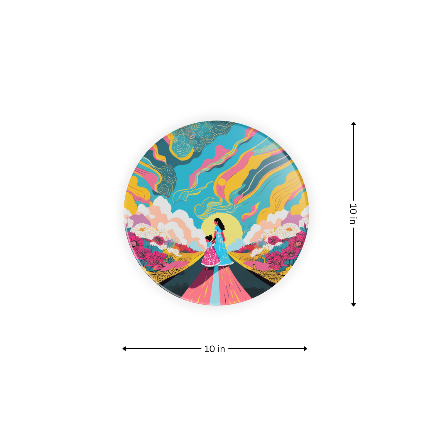 Mother Love| Premium Quality | Wall Plates/ Wall Art | Wall Hanging image 5