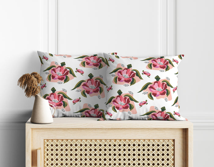 Blush Bloom Cushion Cover Set of 2