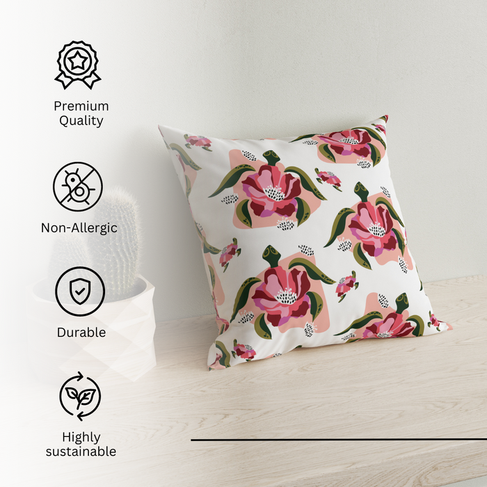 Blush Bloom Cushion Cover Set of 2