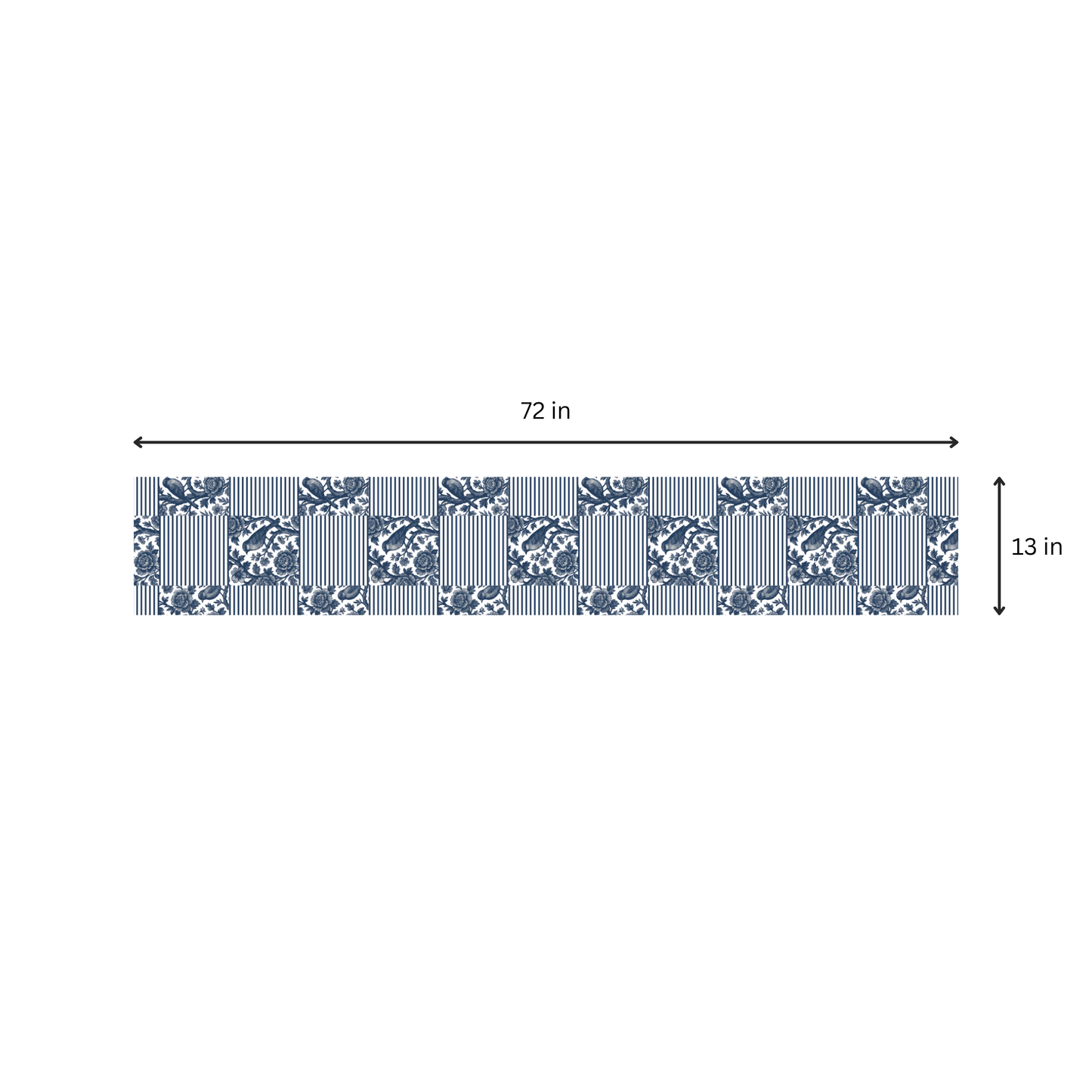 Blue Strips | Table Runner | Table Linen | Kitchen And Table Linen| Premium Quality