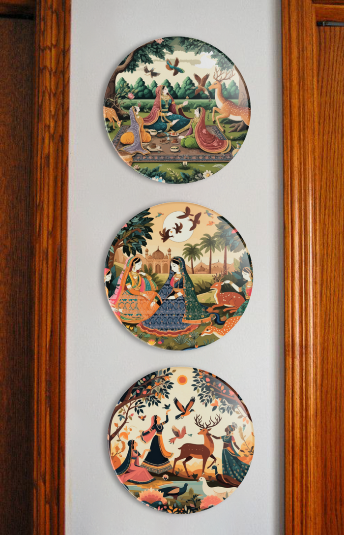 Mughal | Premium Quality | Wall Plates/ Wall Art | Wall Hanging