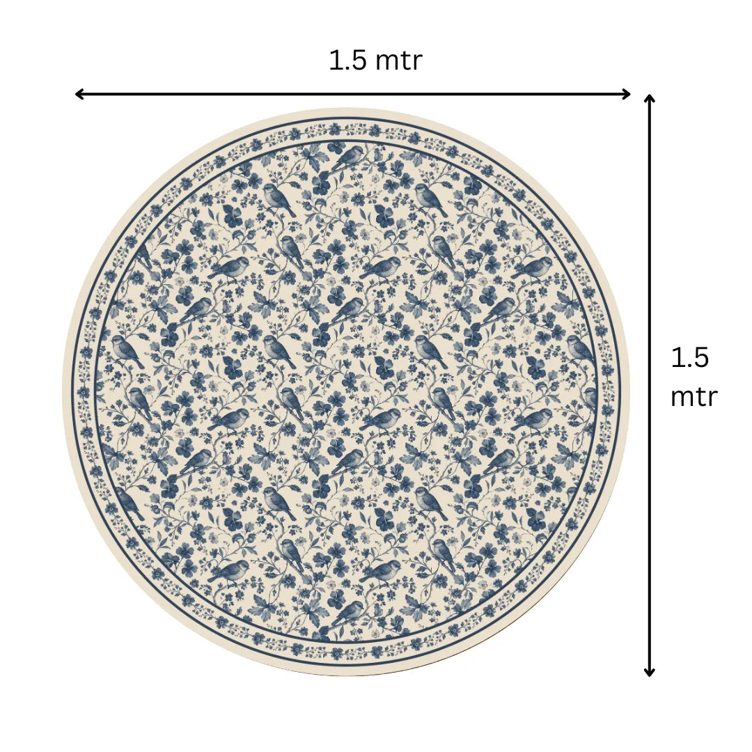 Birds Roots| Premium Quality | Table Cloth/ Table Linen | Kitchen Linen image 5