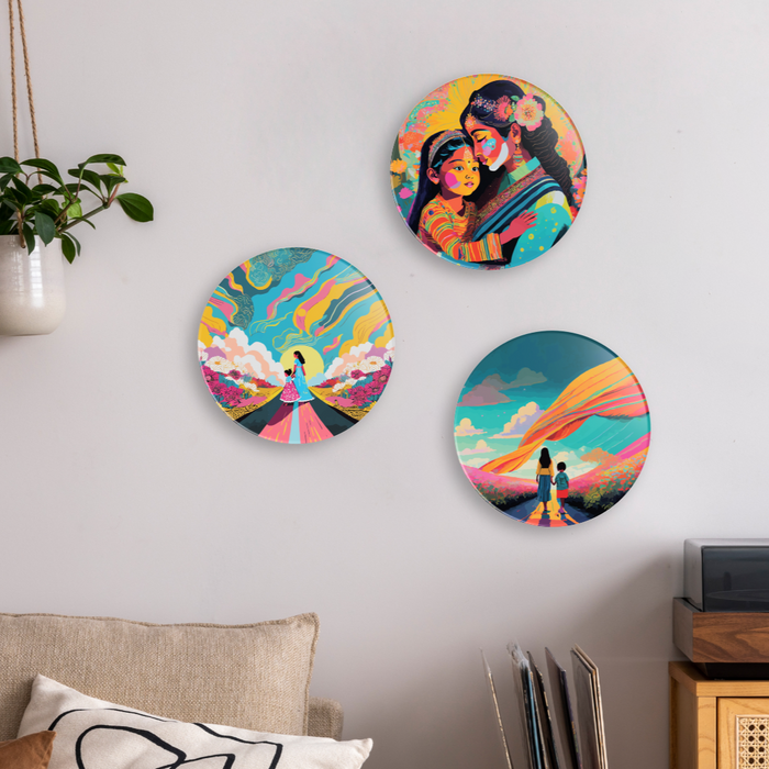 Mother Love| Premium Quality | Wall Plates/ Wall Art | Wall Hanging image 2