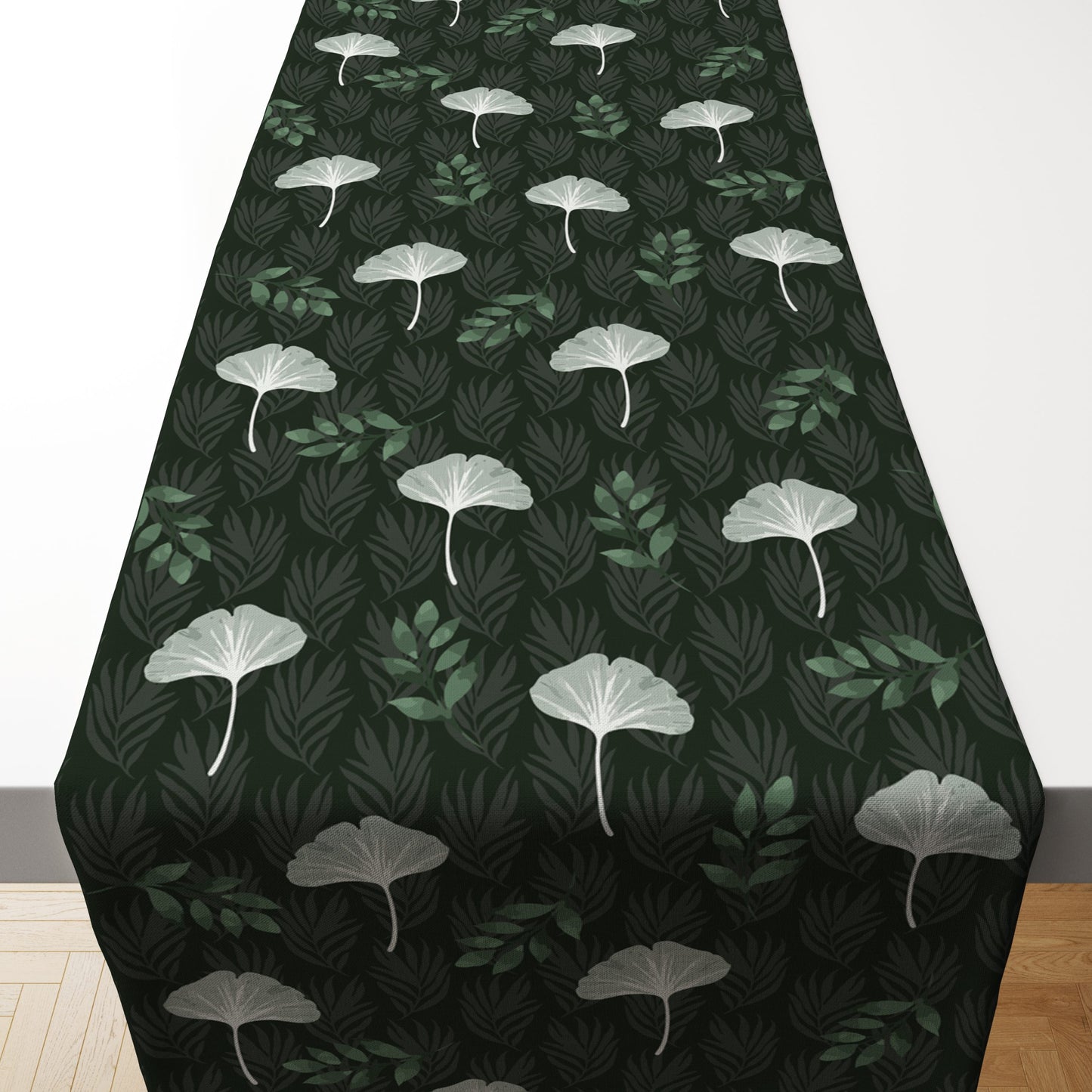 Tropical Green| Table Runner| Premium Quality| Table Linen| Kitchen Linen image 1