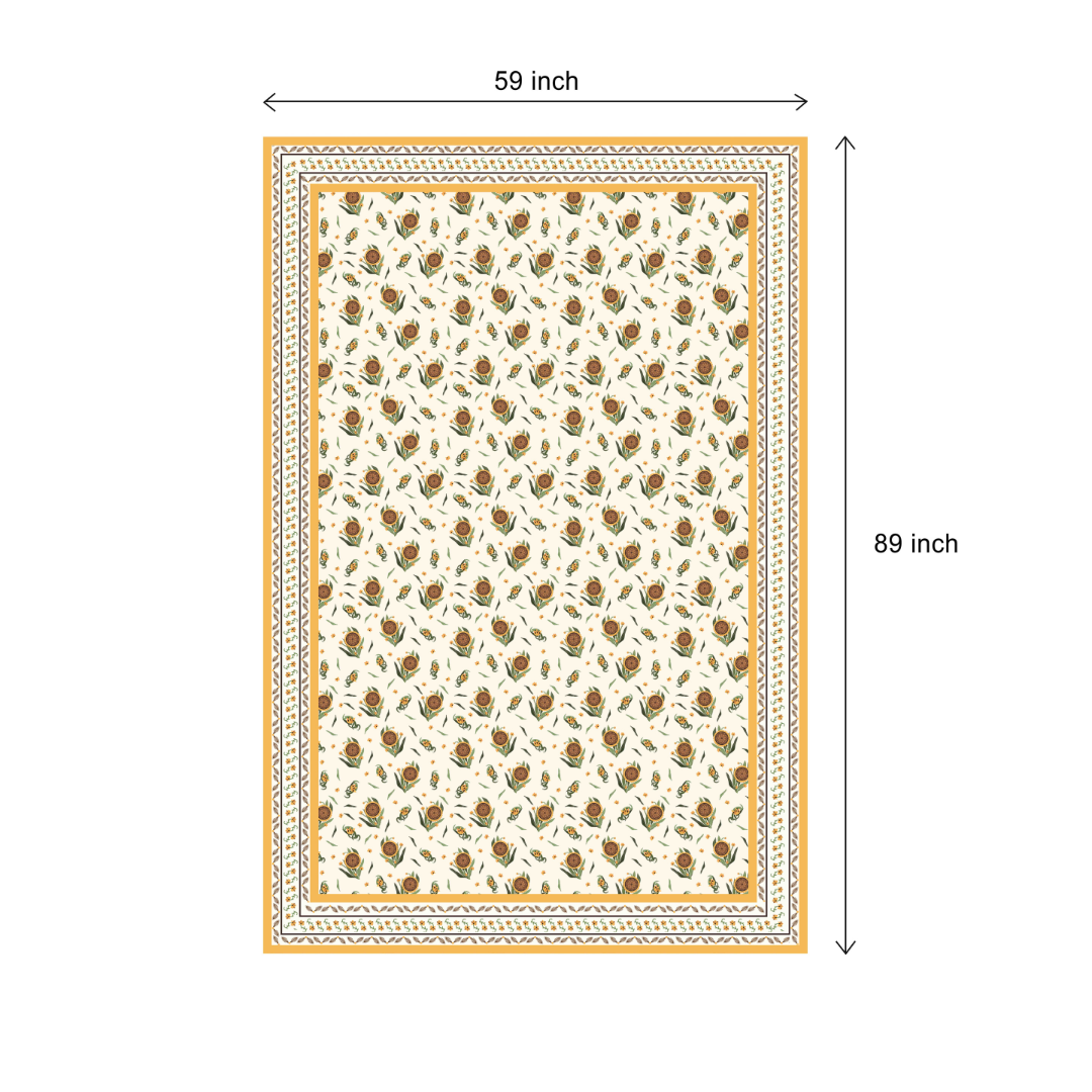 Sunflower | Premium Quality | Table Cloth | Dining Table Cloth image 6