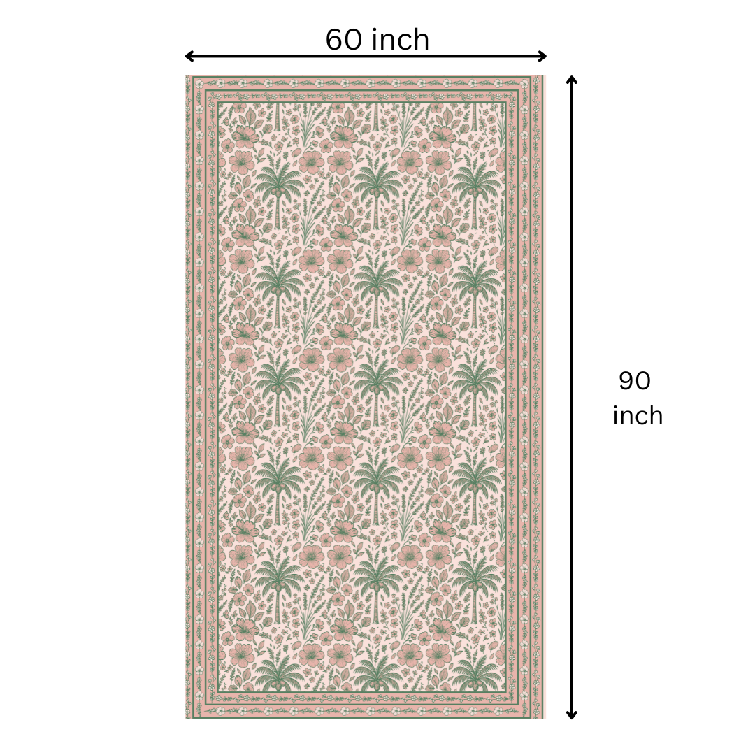 Sea Vacay | Premium Quality | Table Cloth | 6 seater Dining Table Cloth