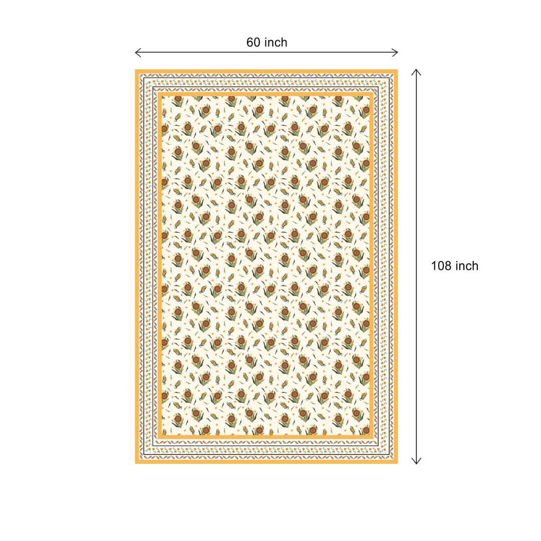 Sunflower | Premium Quality | Table Cloth | Dining Table Cloth image 7
