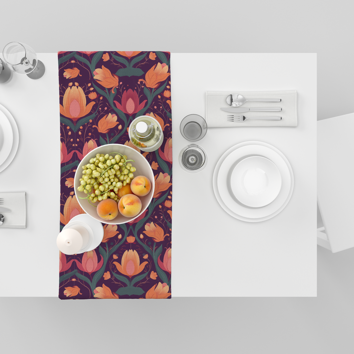 BuddingLotus | Table Linen/ Kitchen Linen| Table Runner| Premium Quality