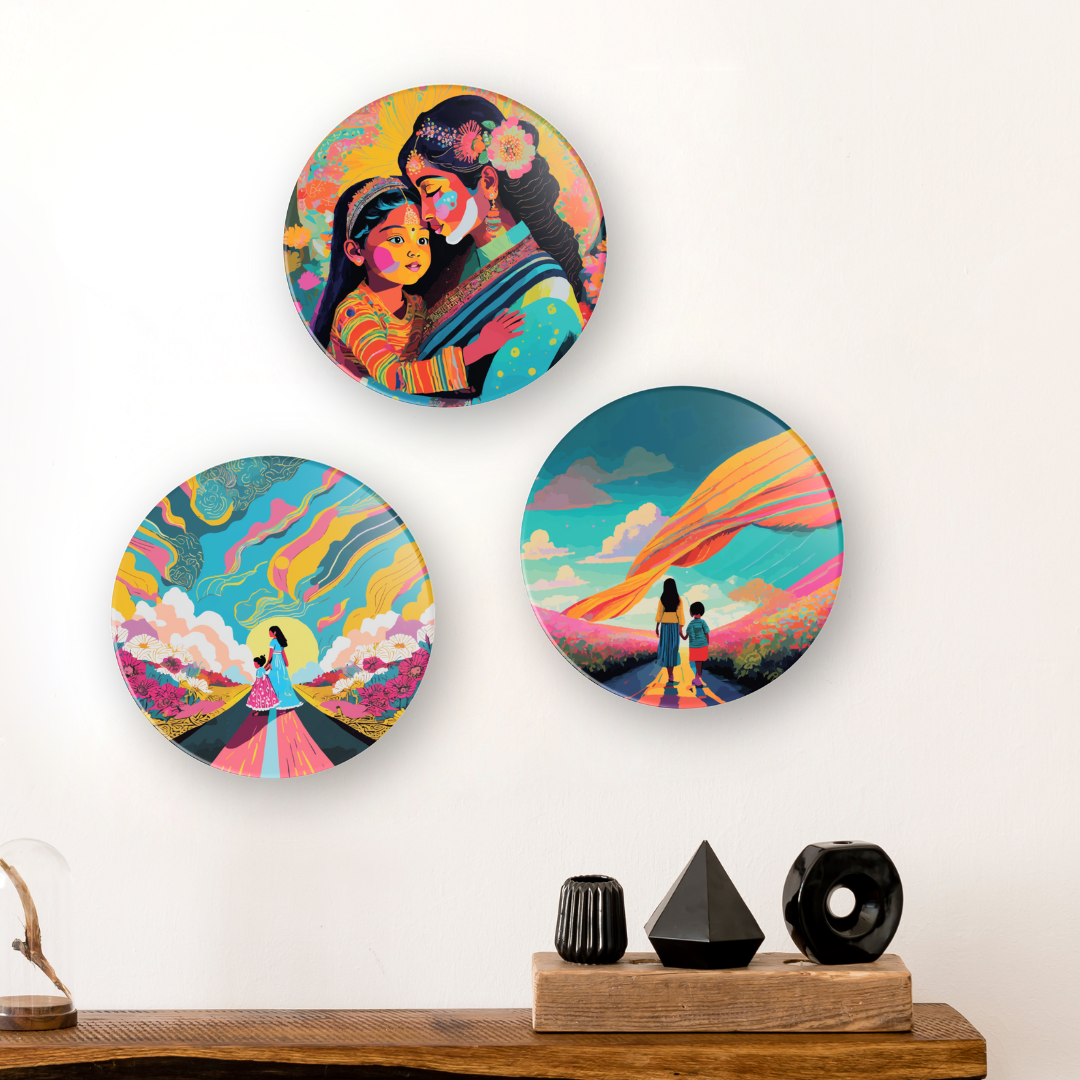 Mother Love| Premium Quality | Wall Plates/ Wall Art | Wall Hanging image 1