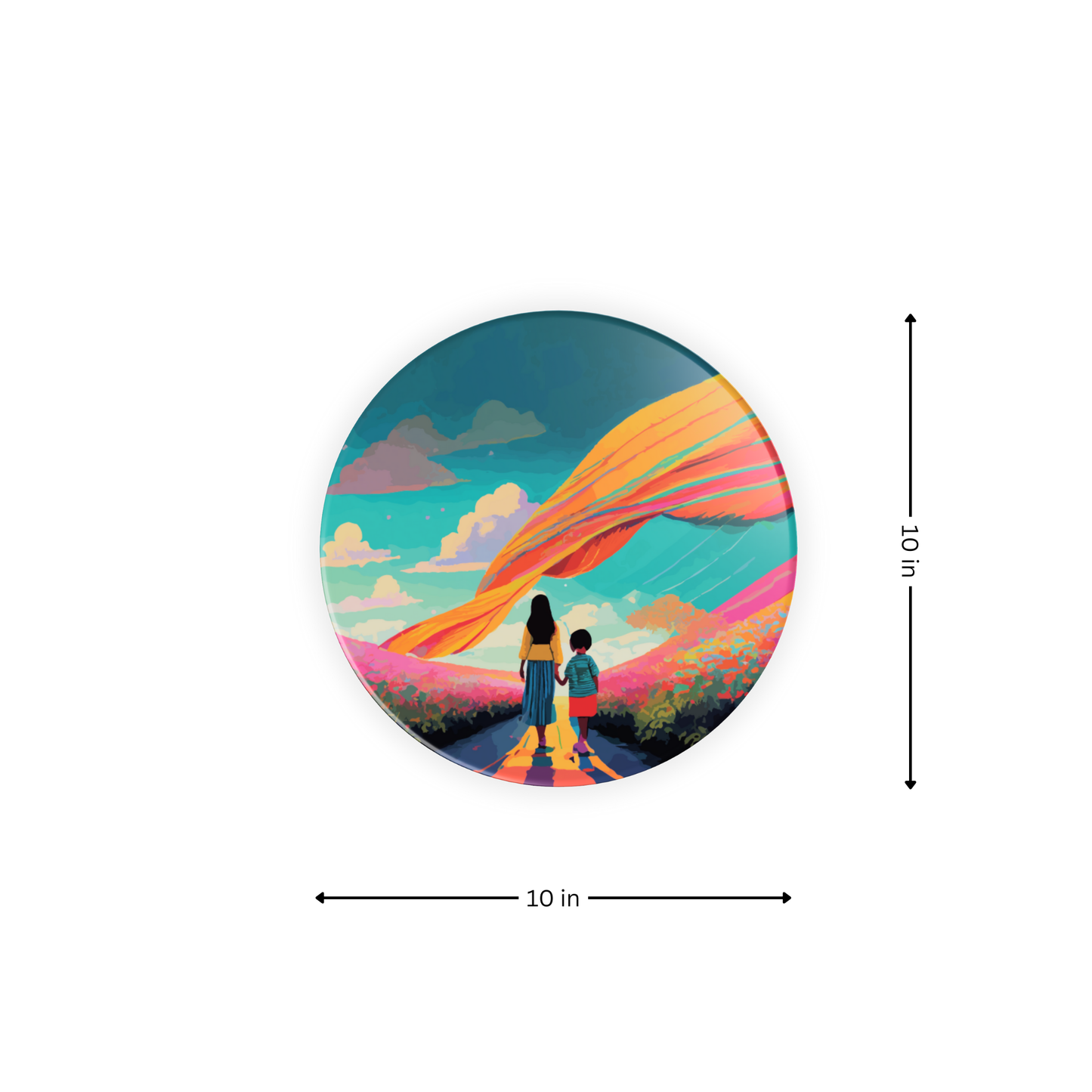 Mother Love| Premium Quality | Wall Plates/ Wall Art | Wall Hanging image 7
