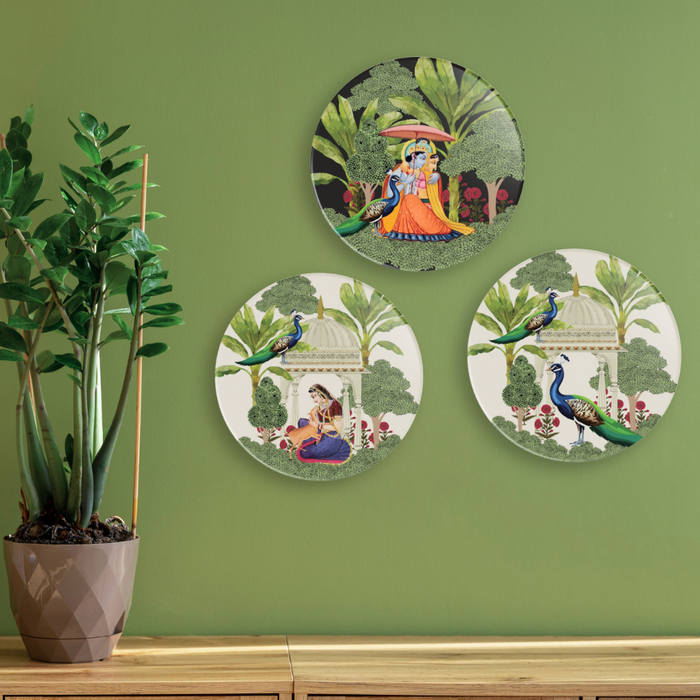 Madhubani | Premium Quality | Wall Plates/ Wall Art | Wall Hanging image 3