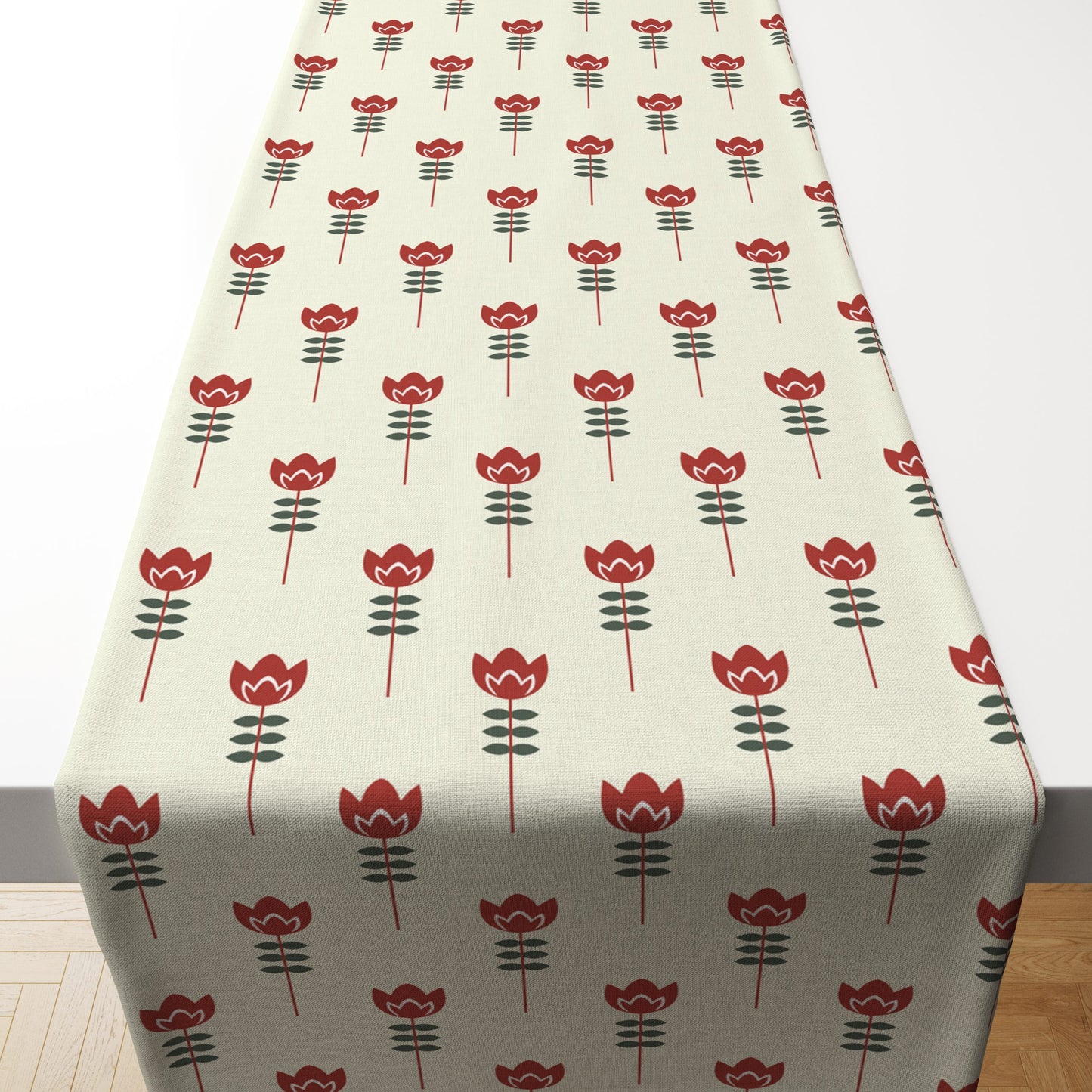 Floral Petal |Table Linen| Table Runner| Kitchen Linen image 1