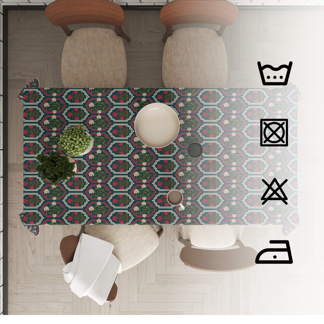 Rajputana | Premium Quality | Table Cloth | Dining Table Cloth image 5