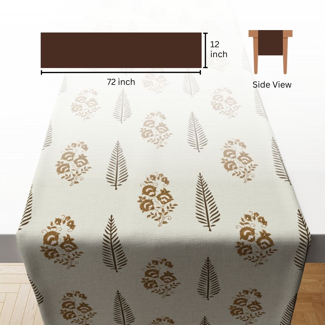 Block Print | Premium Quality| Table Linen| Table Runner| Kitchen Linen image 9
