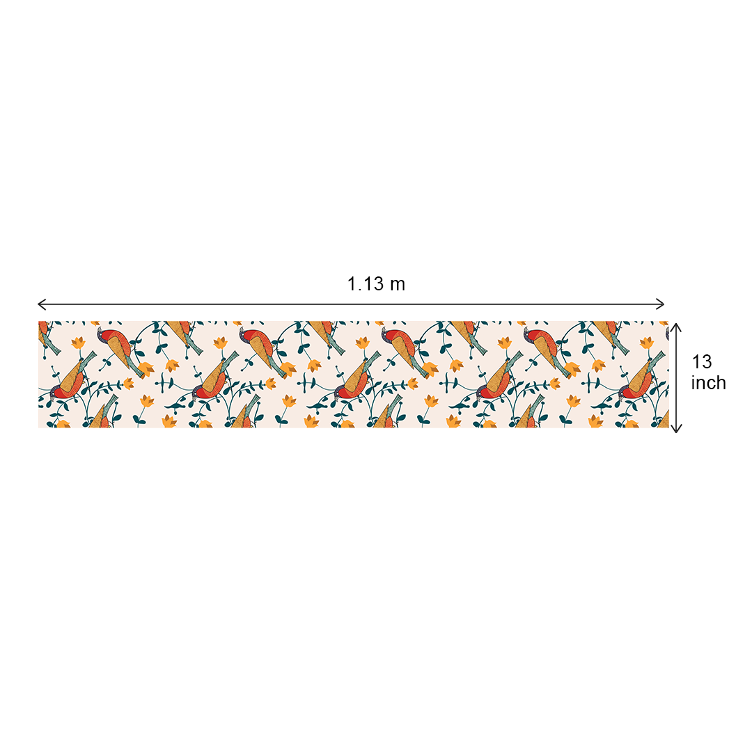 Bird's Land | Premium Quality | Table Cloth/ Table Linen | Kitchen Linen image 4