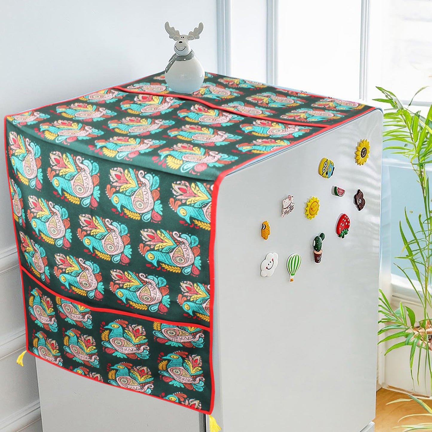 BIRDY | Premium Quality | Fridge Cover | Fridge Protecter image 1