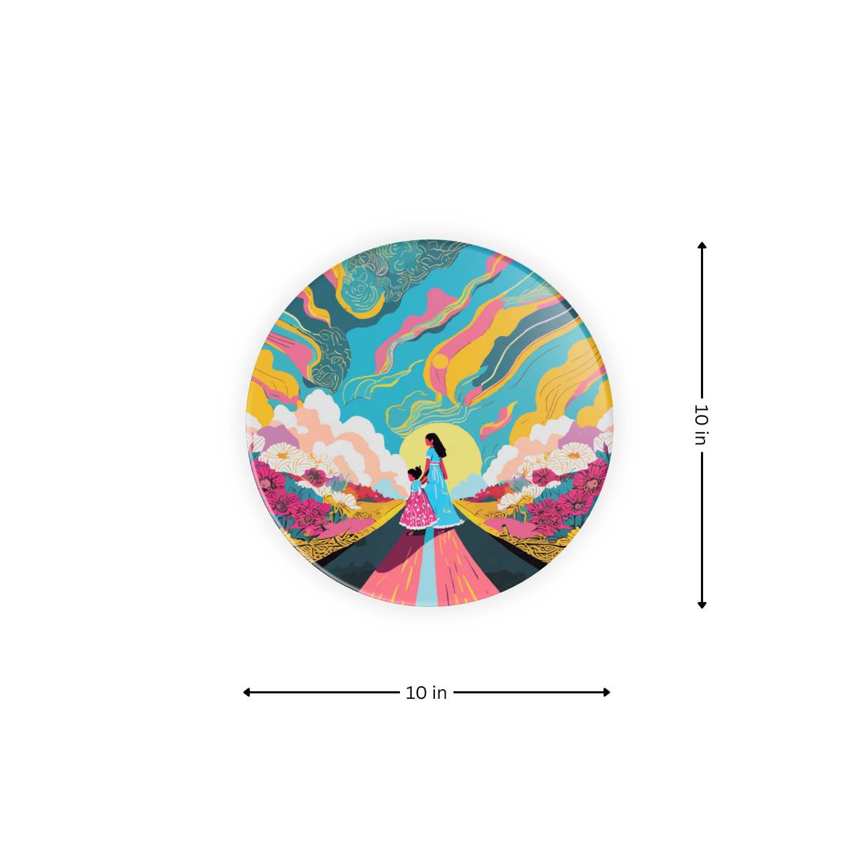Mother Love| Premium Quality | Wall Plates/ Wall Art | Wall Hanging image 5