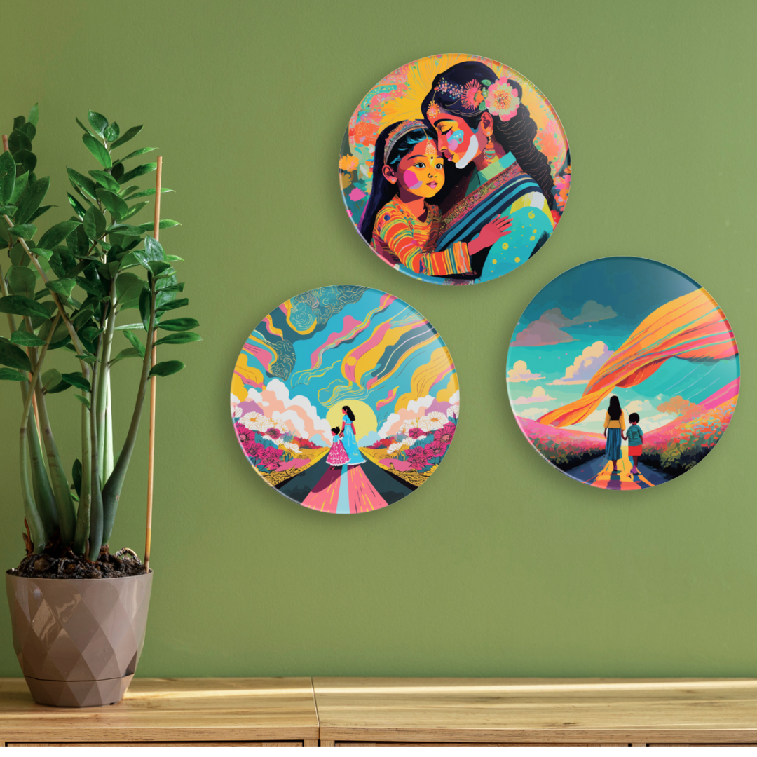 Mother Love| Premium Quality | Wall Plates/ Wall Art | Wall Hanging image 3