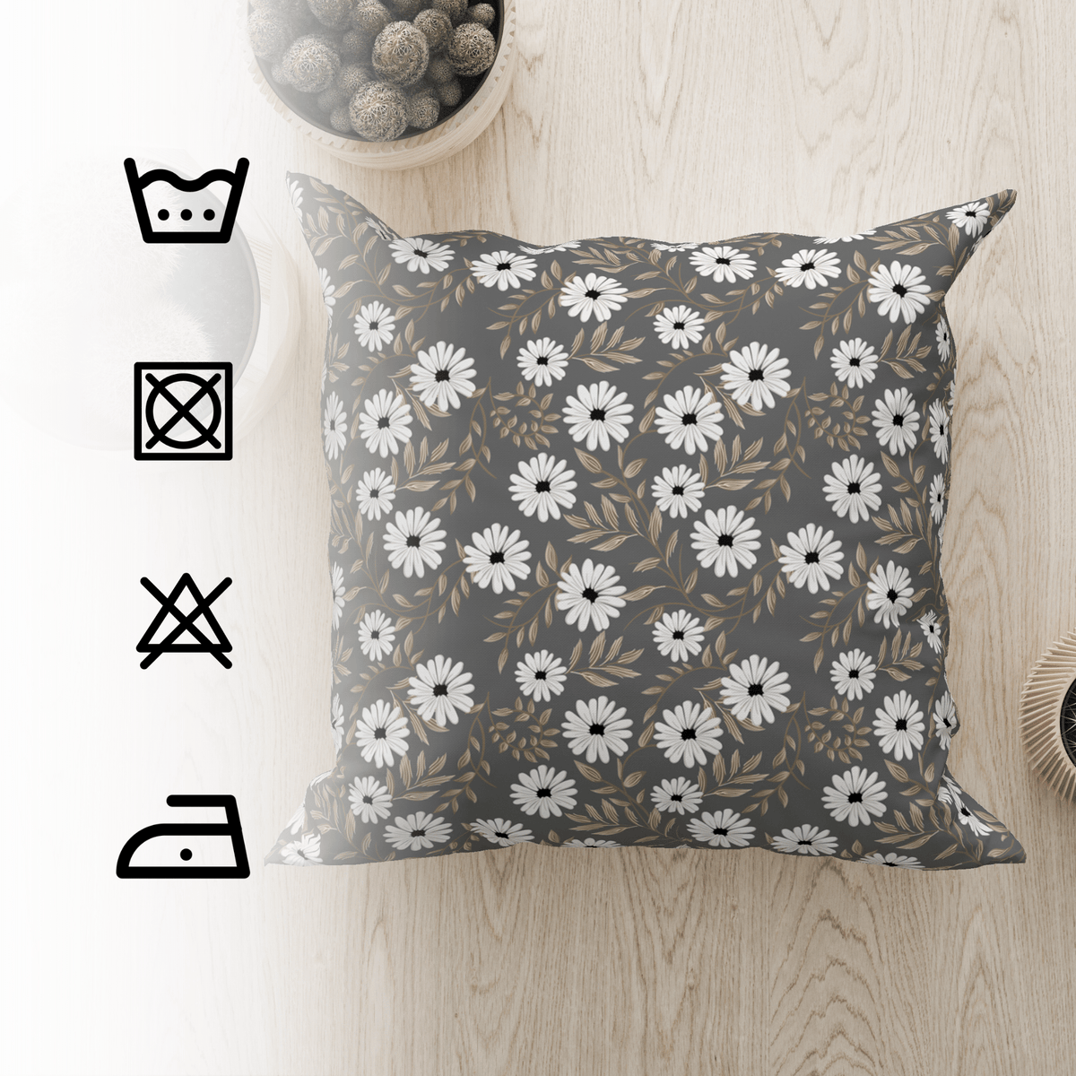 Floral Bageecha Cushion Cover Set of 2