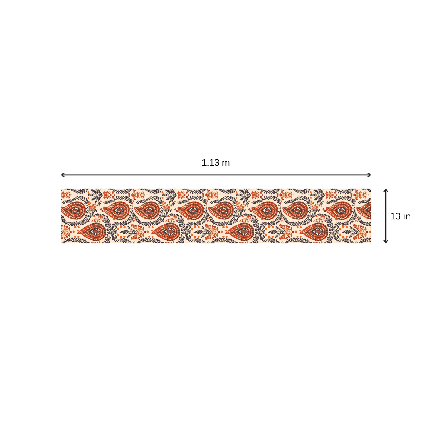 Brown Blocks | Table Linen/ Kitchen Linen| Table Runner| Premium Quality