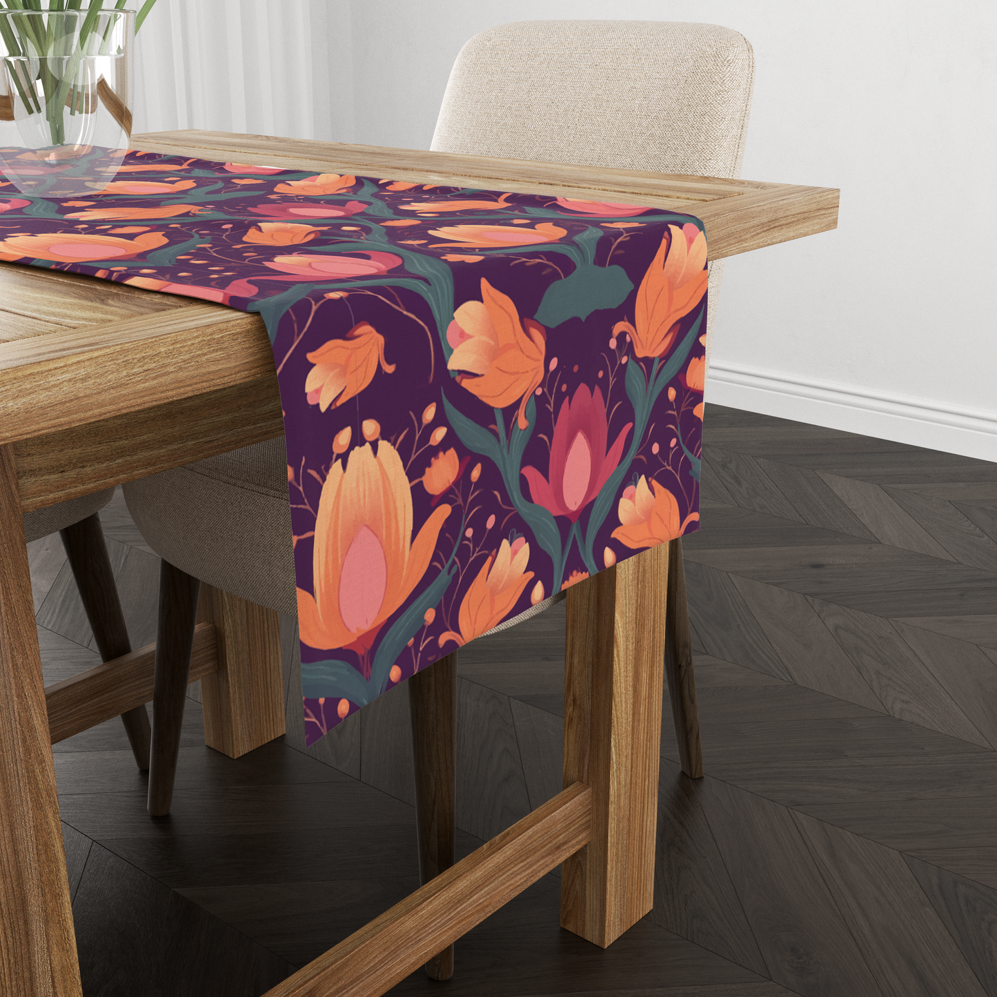 BuddingLotus | Table Linen/ Kitchen Linen| Table Runner| Premium Quality