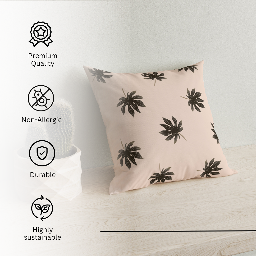 Tropical leaf Cushion Cover Set of 2
