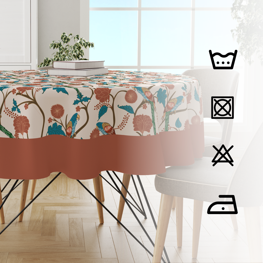 Parrot | Premium Quality | Table Cloth/ Table Linen | Kitchen Linen image 4