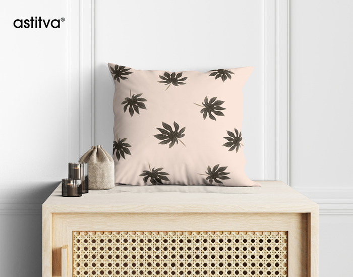 Tropical leaf Cushion Cover Set of 2