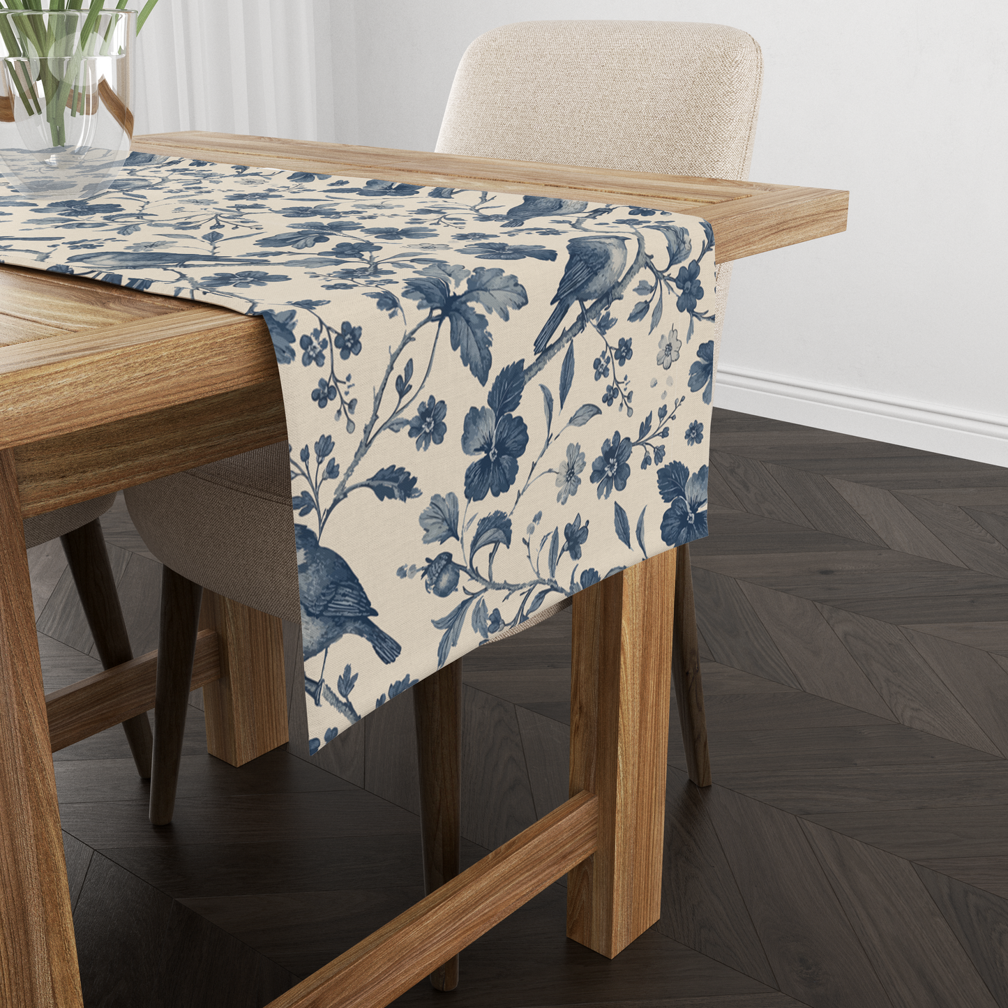 Birds Roots| Table Runner | Table Linen | Kitchen And Table Linen