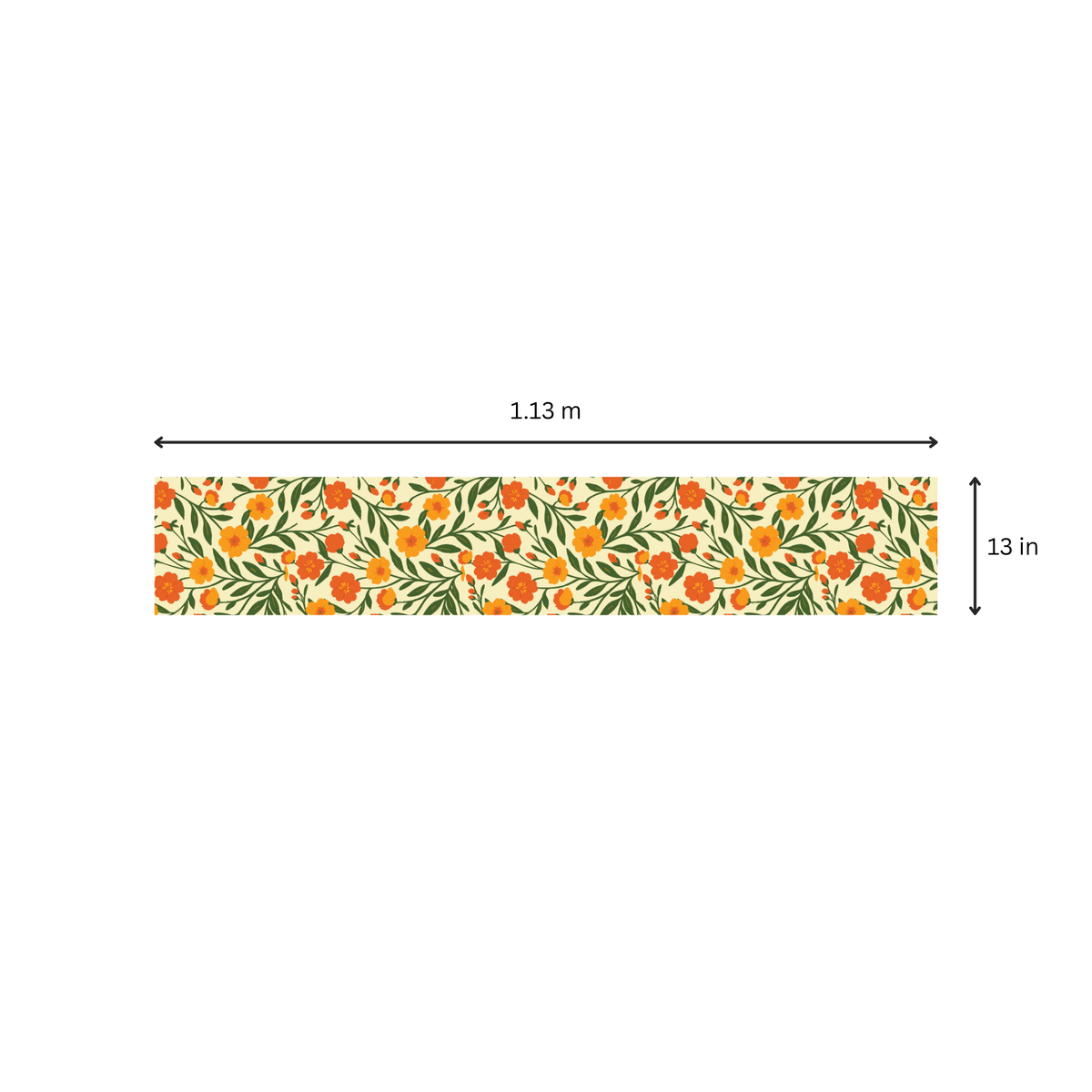 Bright Floral | Table Runner | Table Linen | Kitchen And Table Linen