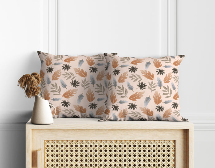 Earthy Foliage Cushion Cover Set of 2