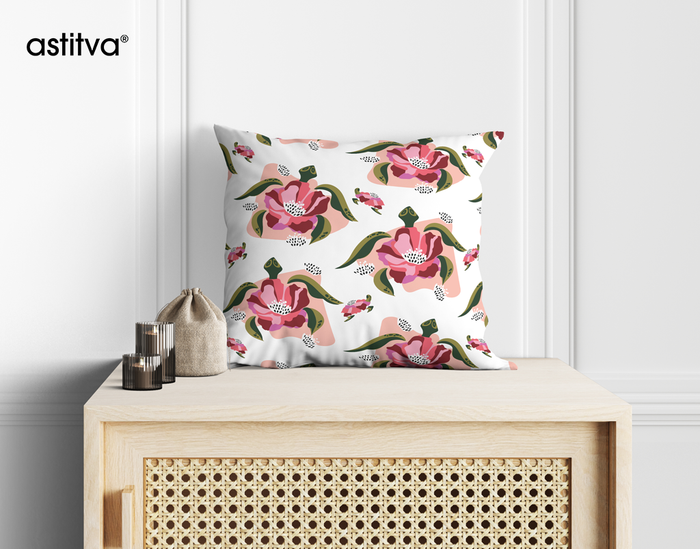 Blush Bloom Cushion Cover Set of 2