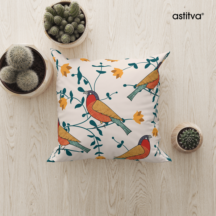 Birds Land Cushion Cover Set of 2