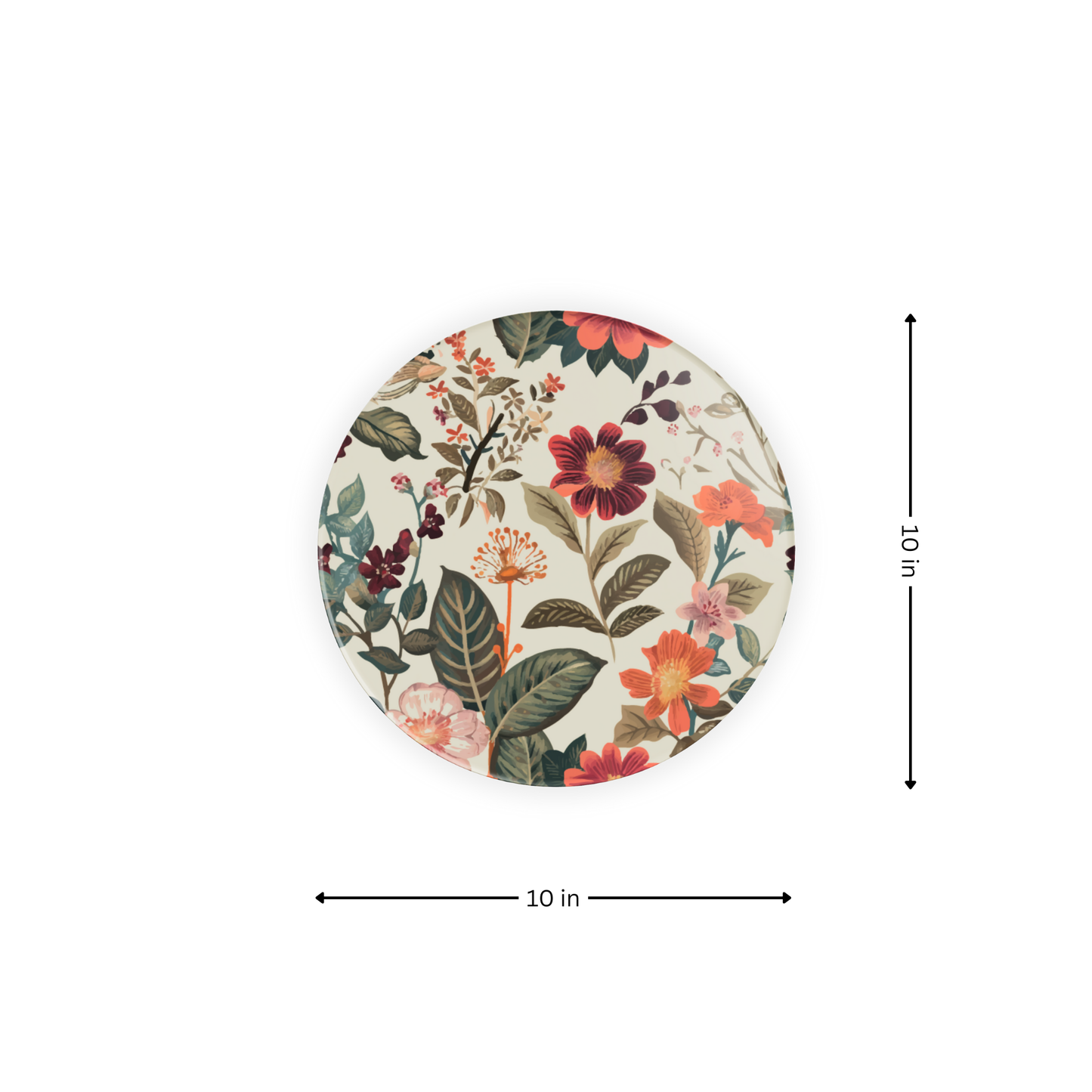 Floral | Premium Quality | Wall Plates/ Wall Art | Wall Hanging