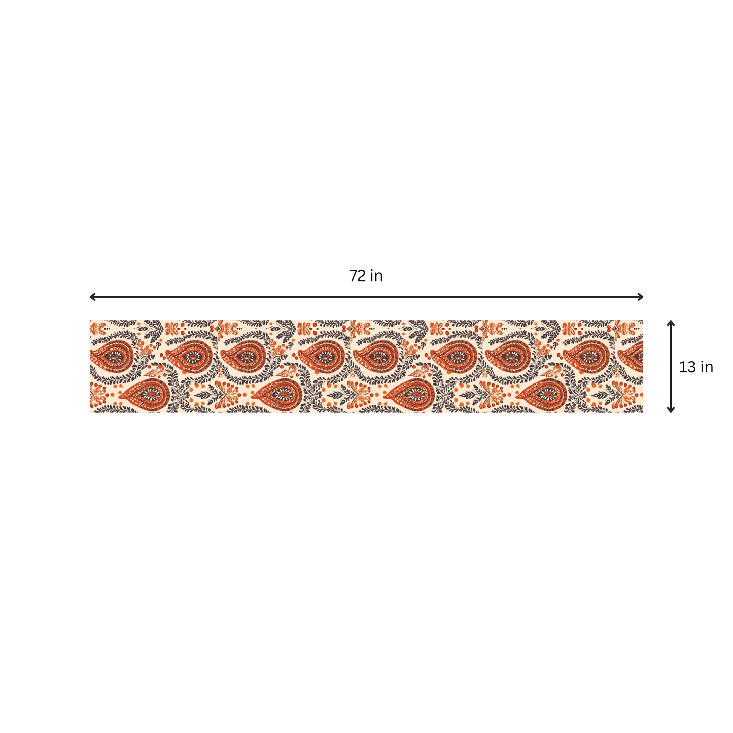Brown Blocks | Table Linen/ Kitchen Linen| Table Runner| Premium Quality
