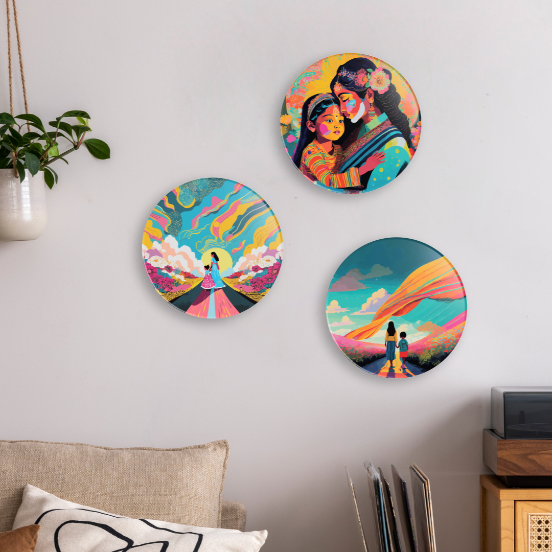 Mother Love| Premium Quality | Wall Plates/ Wall Art | Wall Hanging image 2