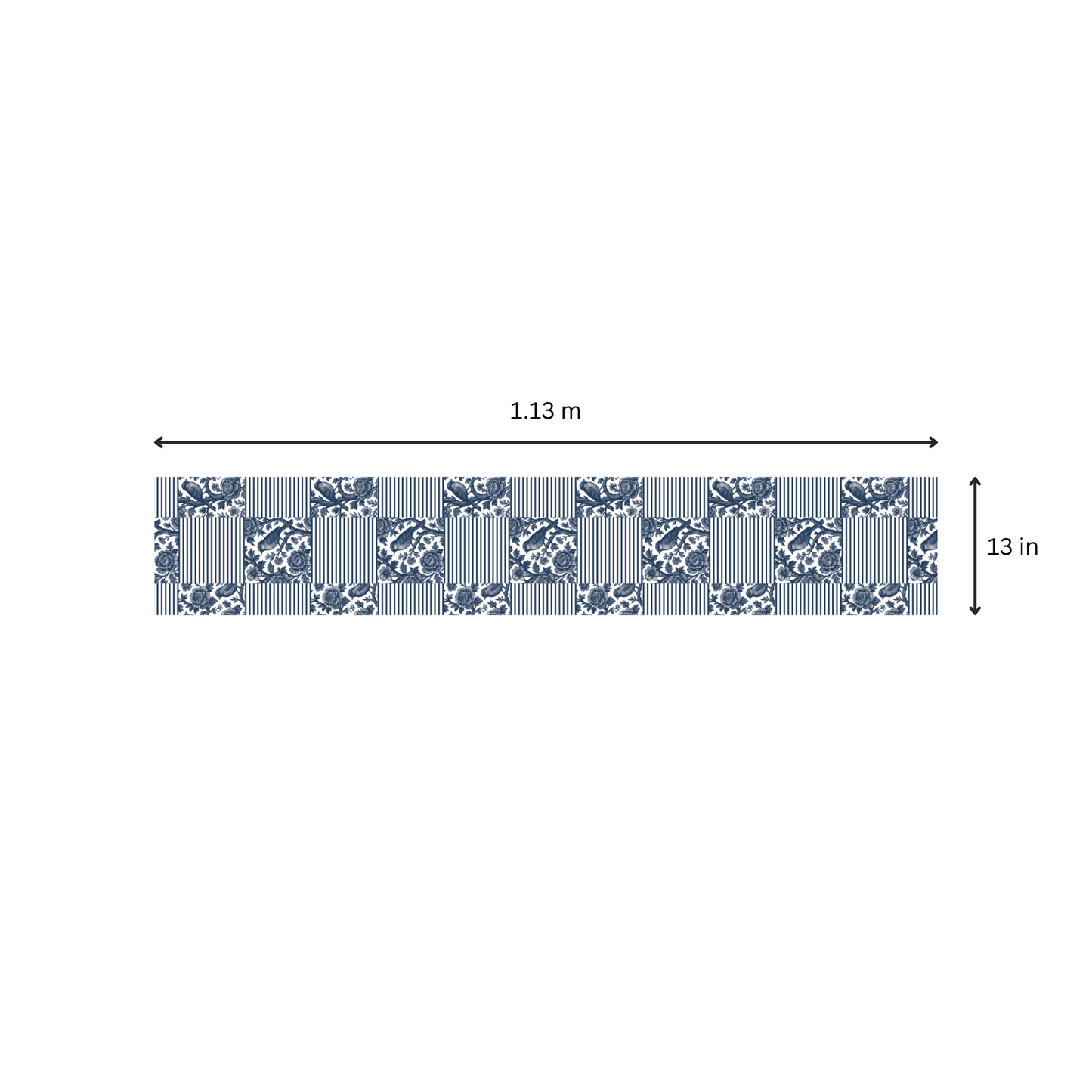 Blue Strips | Table Runner | Table Linen | Kitchen And Table Linen| Premium Quality