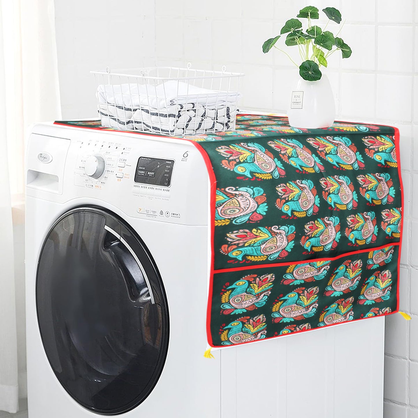 BIRDY | Premium Quality | Fridge Cover | Fridge Protecter image 2