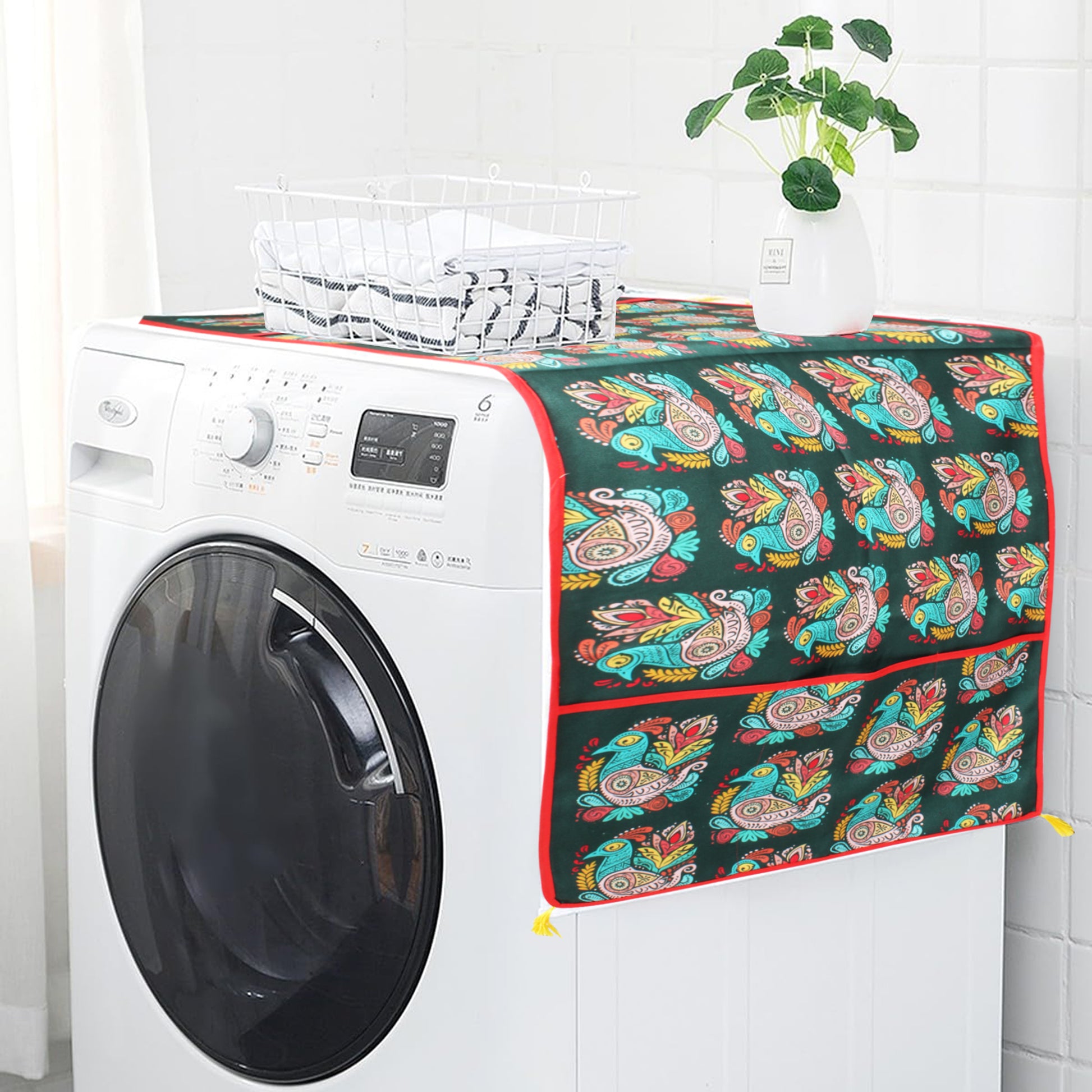 BIRDY | Premium Quality | Fridge Cover | Fridge Protecter image 2