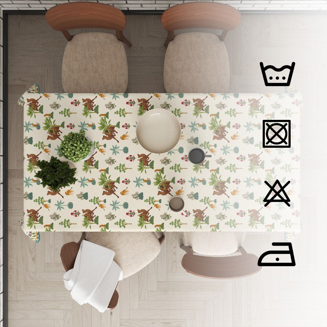 Rajwadi Camel | Premium Quality | Table Cloth | Dining Table Cloth image 5