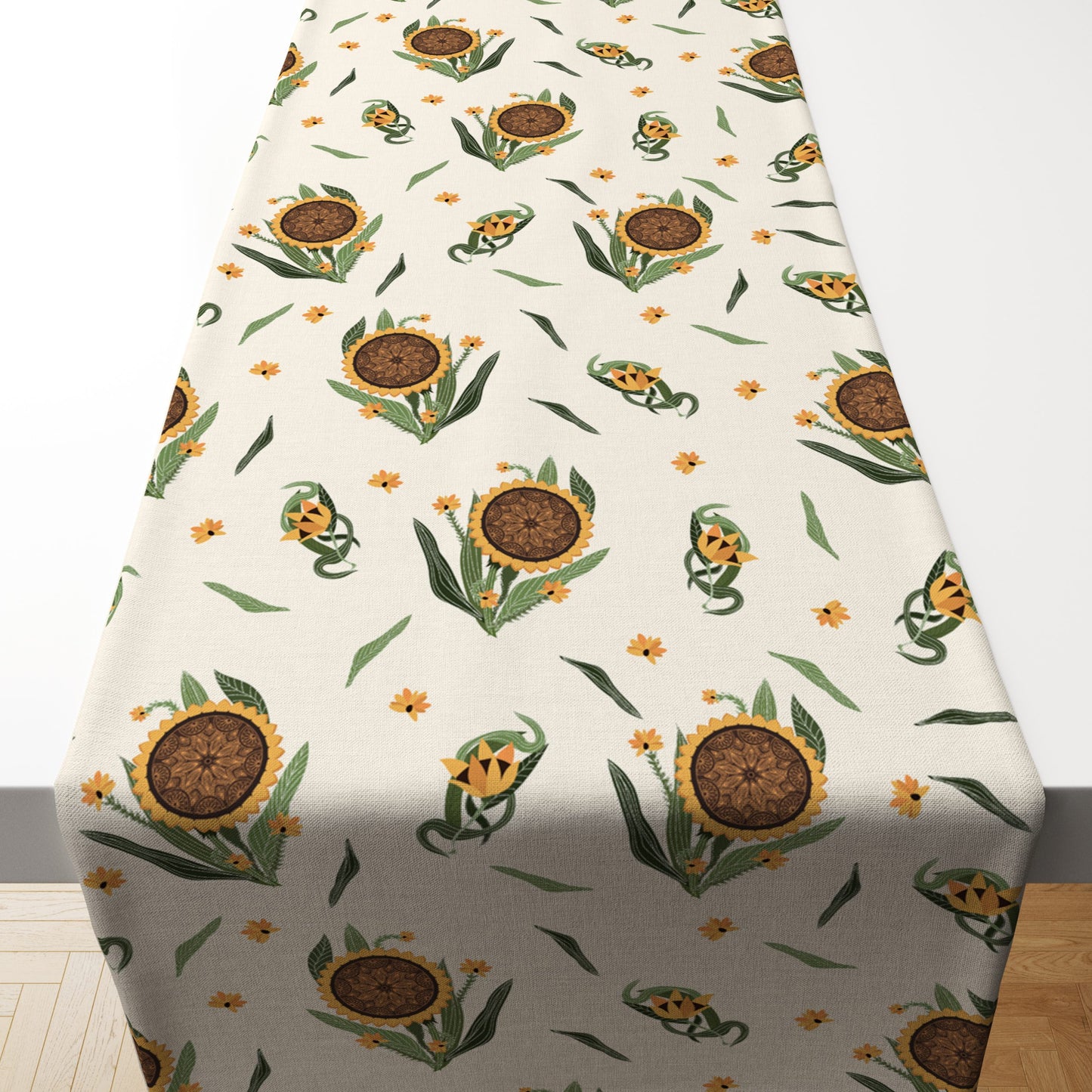 Sunflower| Table Linen/ Table Runner| Premium Quality| Kitchen Linen image 1