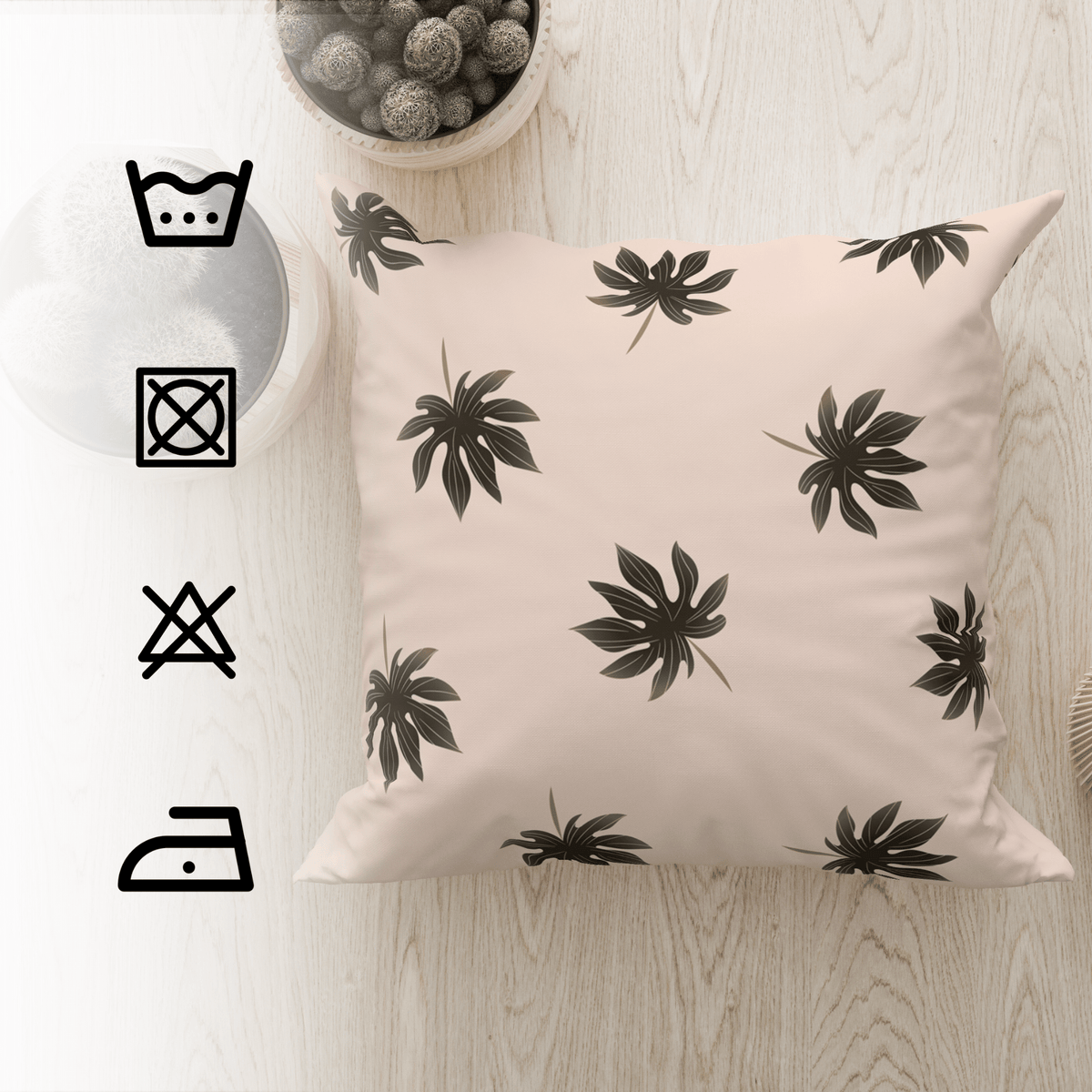 Tropical leaf Cushion Cover Set of 2