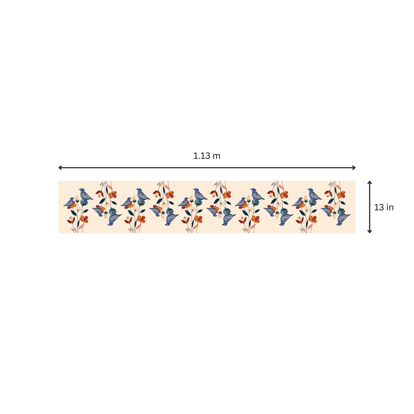 Floral Birdy | Table Runner | Table Linen | Kitchen And Table Linen