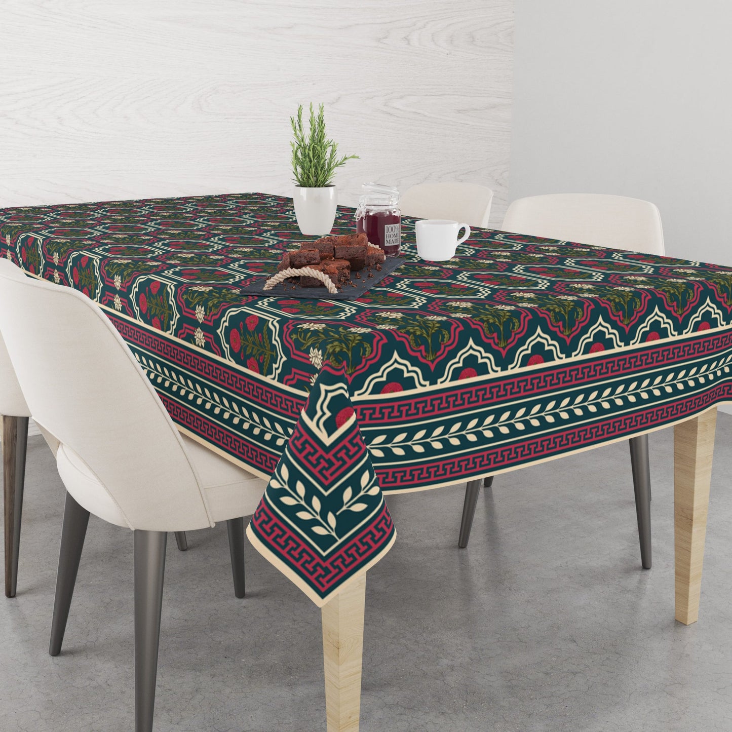 Rajputana | Premium Quality | Table Cloth | Dining Table Cloth image 3