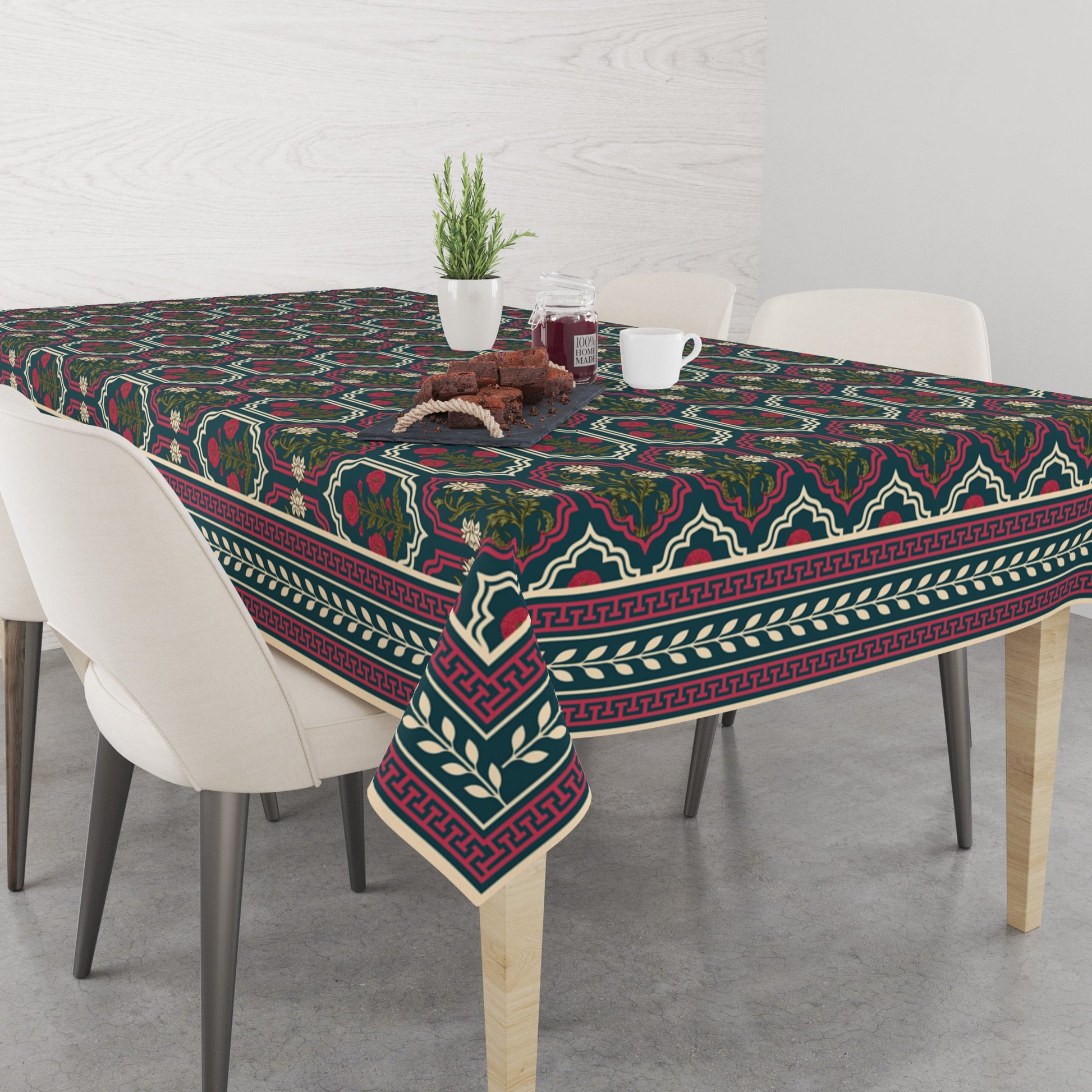 Rajputana | Premium Quality | Table Cloth | Dining Table Cloth image 3