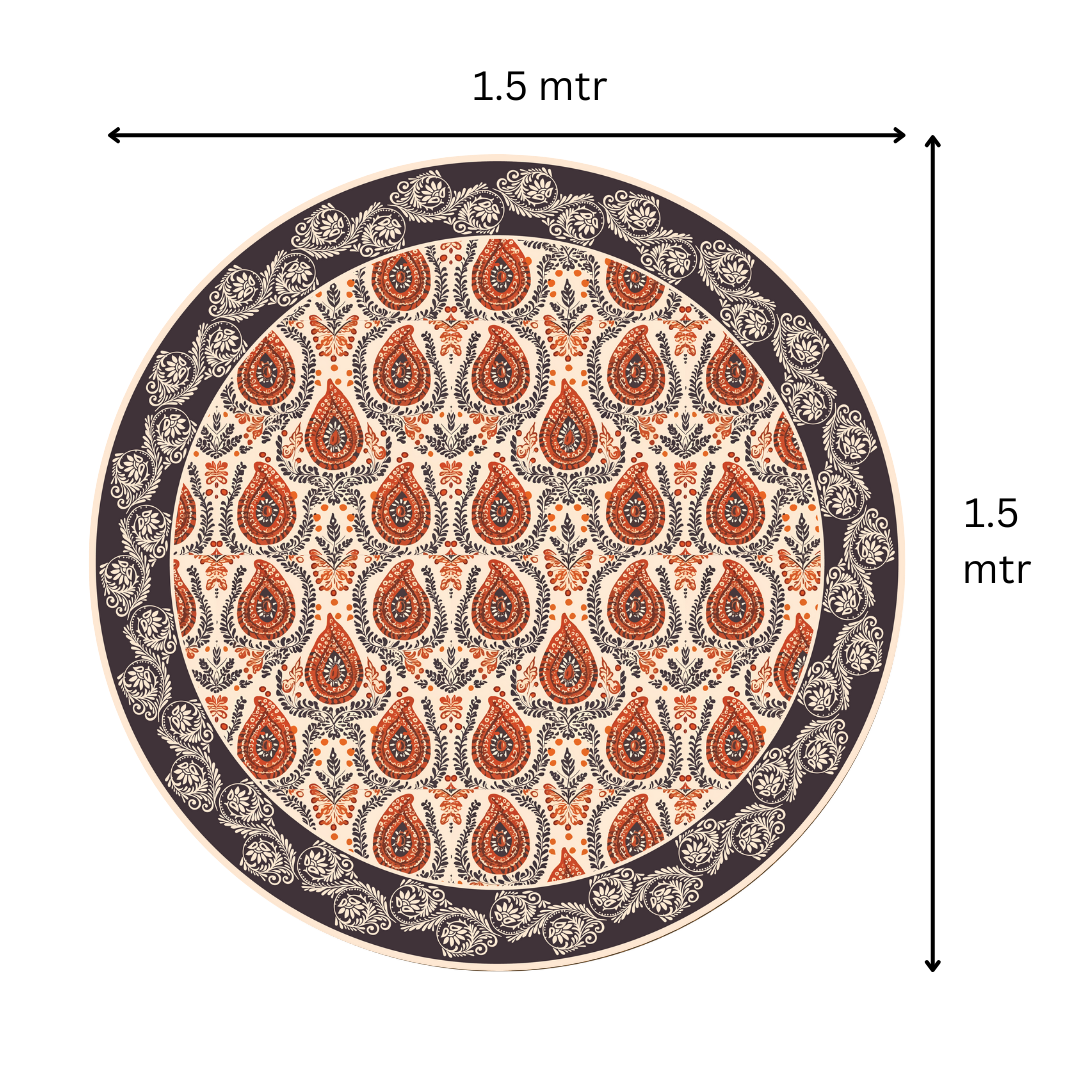 Brown Block | Premium Quality | Table Cloth/ Table Linen | Kitchen Linen image 4