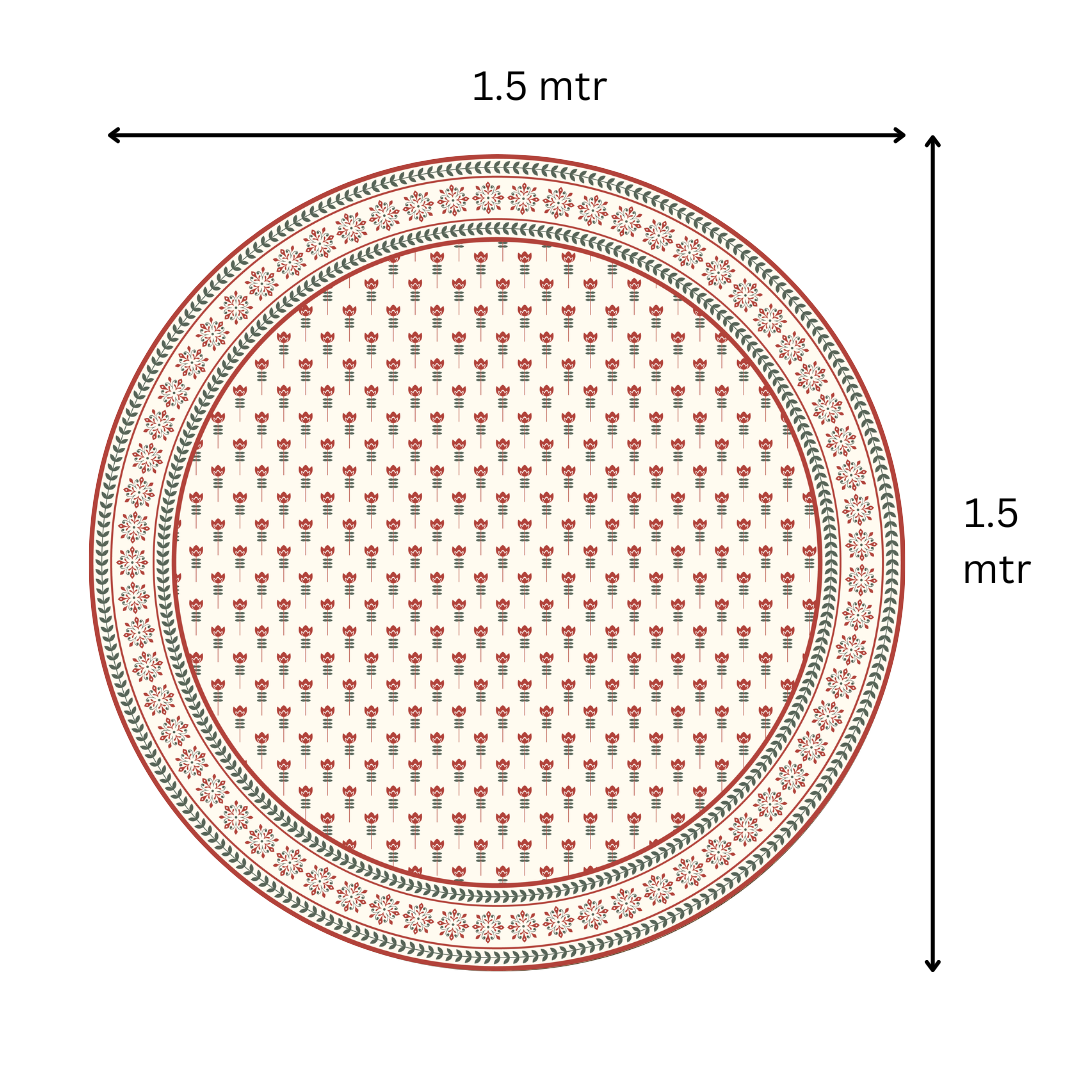 Floral Petal | Premium Quality | Table Cloth/ Table Linen | Kitchen Linen image 5