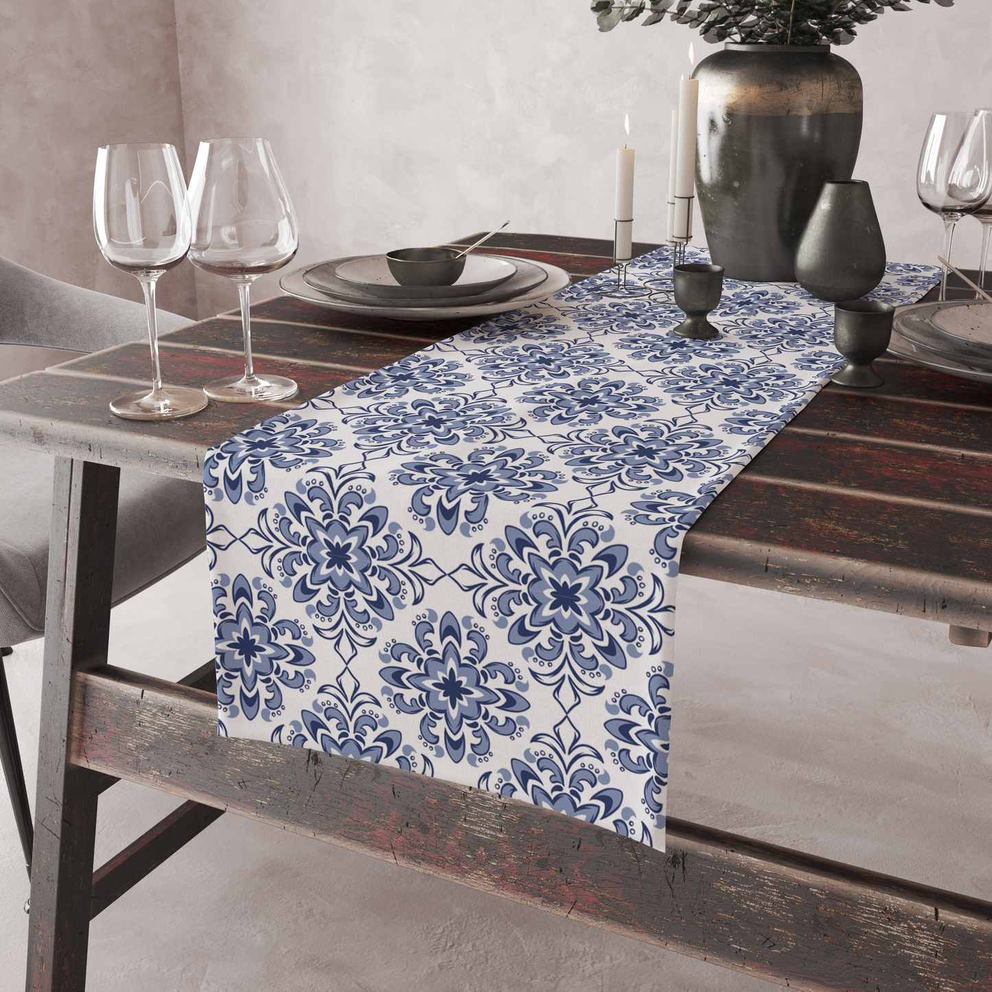 Turkish Block| Table Linen/ Kitchen Linen| Table Runner| Premium Quality