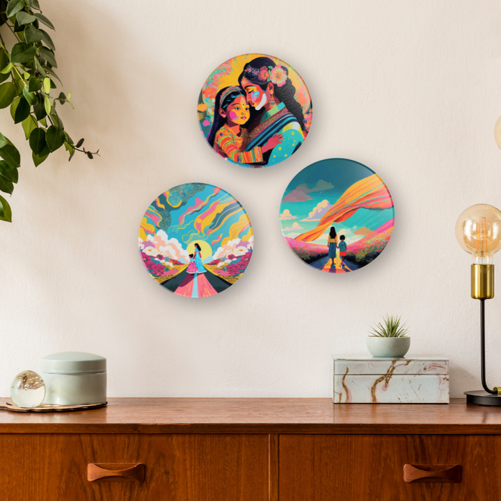 Mother Love| Premium Quality | Wall Plates/ Wall Art | Wall Hanging image 0